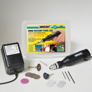 Minicraft MB1000 Single Speed Mini Rotary Tool Kit